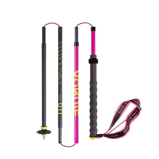 AONIJIE BASTON PLEGABLE FIBRA DE CARBONO DE 4 QUIEBRES (E4214) (110 CM)