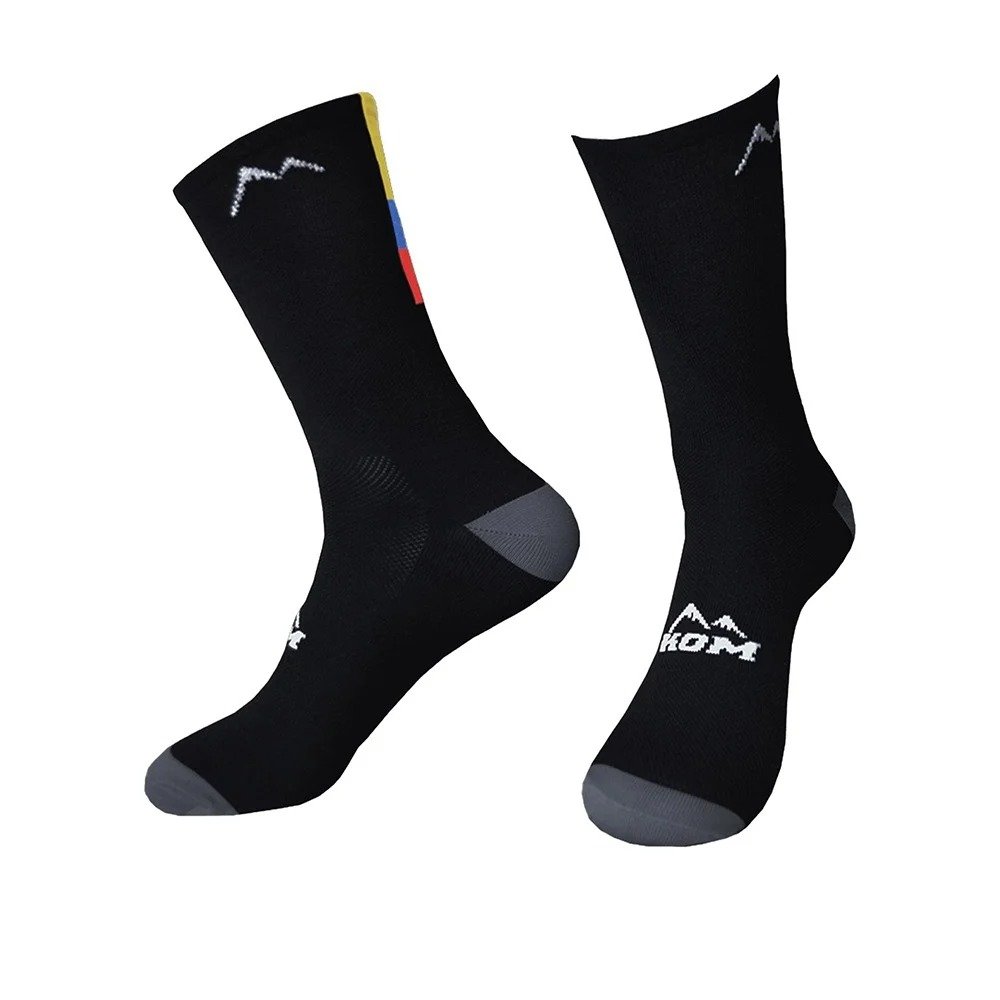 KOM CALCETINES DEPORTIVOS (COLORES VARIADOS) (NEGRO/MULTICOLOR, 34-38)