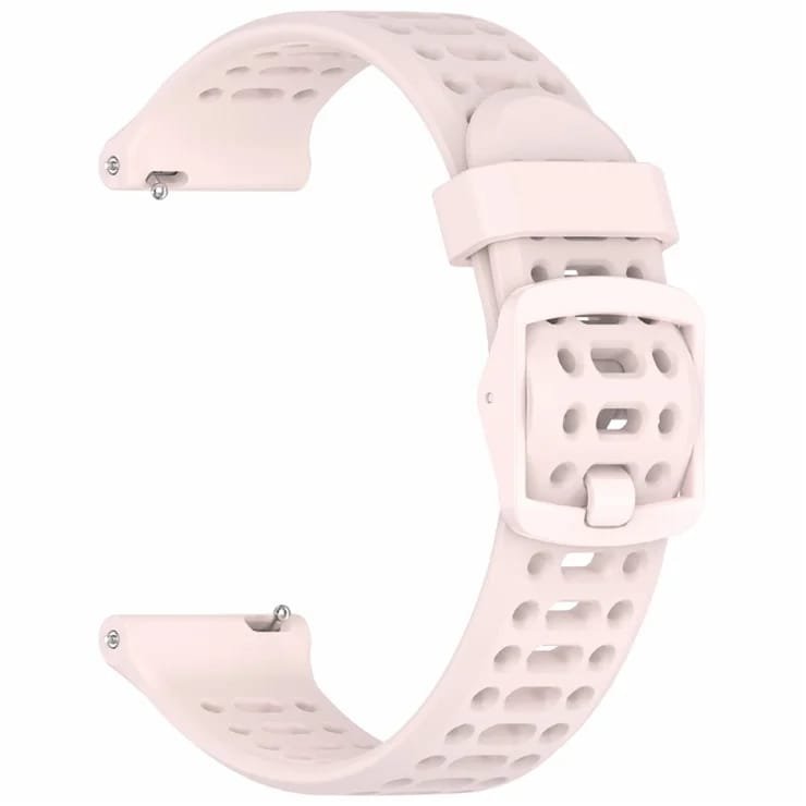 CORREA DE SILICONA DE 22MM PARA RELOJES COROS (ROSADO)