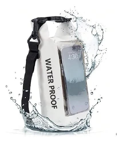 WATER PROOF BOLSA DE ALMACENAMIENTO IMPERMEABLE 2 LTS (BLANCO)