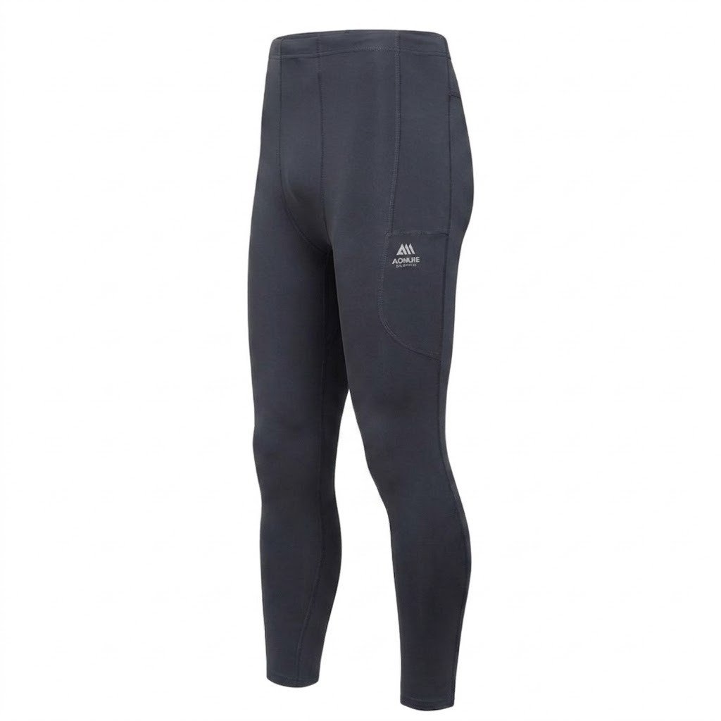 AONIJIE PANTALON DE COMPRENSION CON FORRO POLAR DEPORTIVO (FM5211)