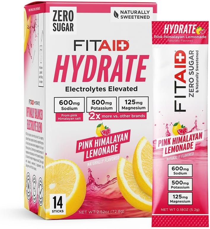 FITAID HIDRATANTE ELECTROLYTES ELEVATED (PINK HIMALAYAN LEMONADE)