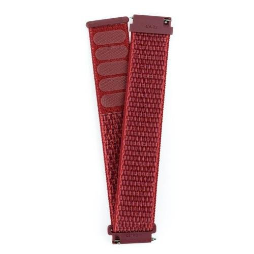 CORREA DE NAILON DE 22MM PARA RELOJES COROS (RED)