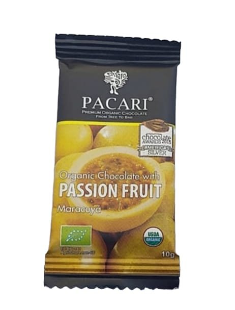 PACARI MINI BARRA DE CHOCOLATE ORGANICO (MARACUYÀ)
