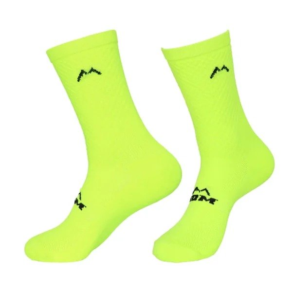 KOM CALCETINES DEPORTIVOS (COLORES VARIADOS) (VERDE FOSFORESCENTE, 34-38)
