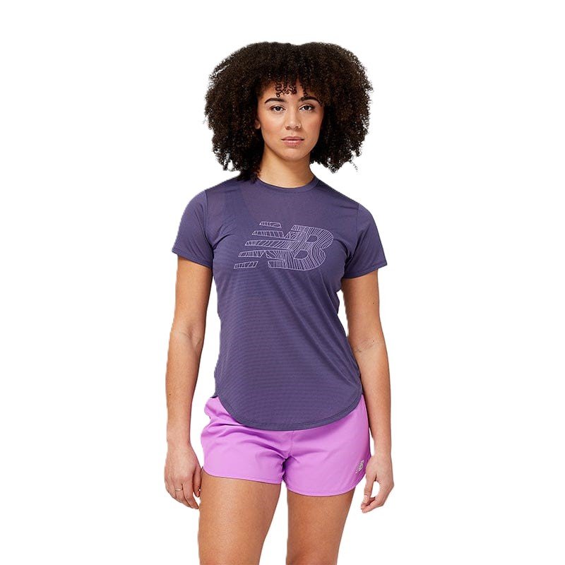 NEW BALANCE CAMISETA MANGA CORTA PARA DAMA (WT23224) (M)