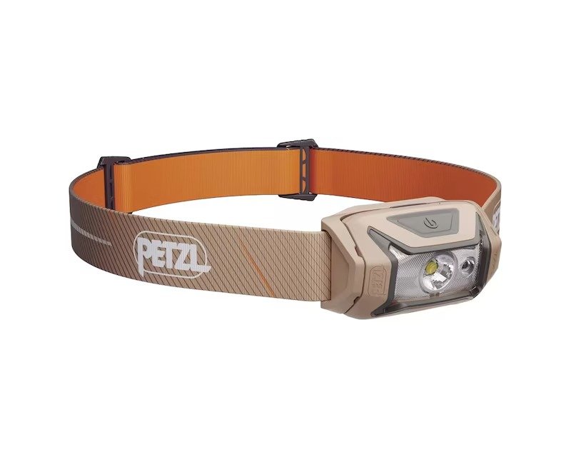 PETZL TIKKA LINTERNA FRONTAL CORE 350 LUMENES (MARRON)