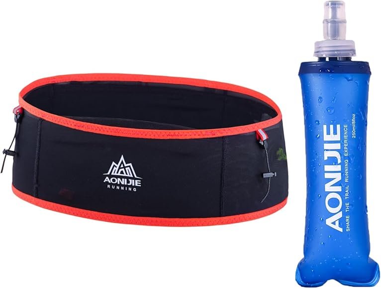 AONIJIE CINTURON DEPORTIVO (W938S) (ROJO, M/L)