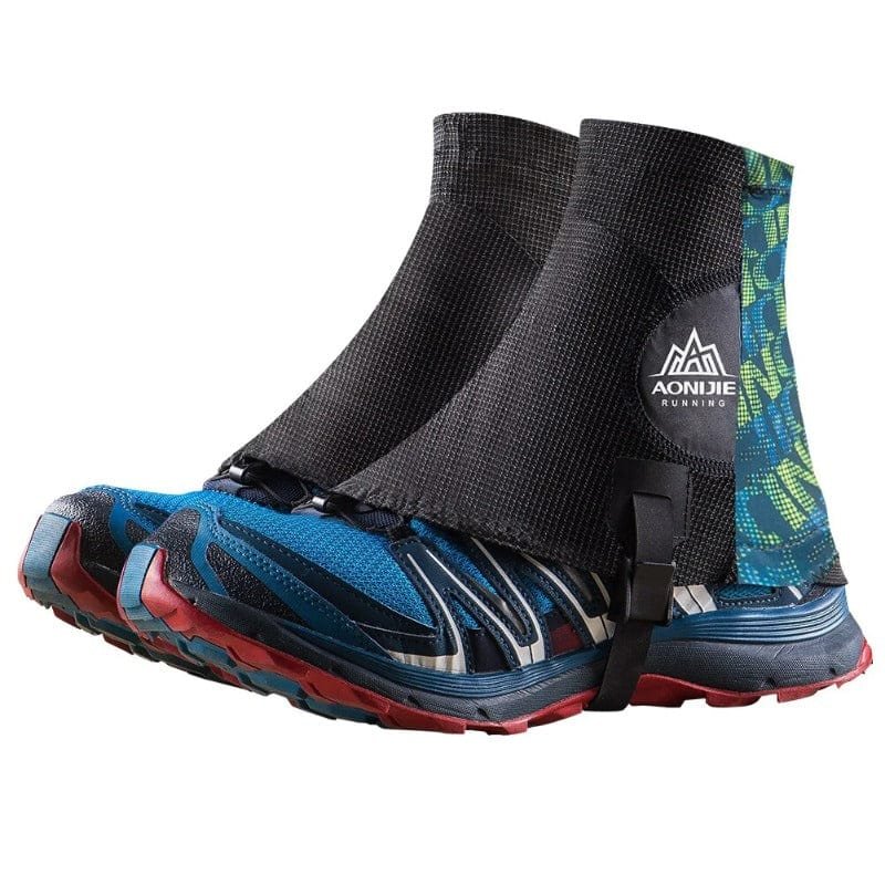 AONIJIE ARENERAS ALTAS PARA SENDERISMO (E941) (NEGRO/VERDE)