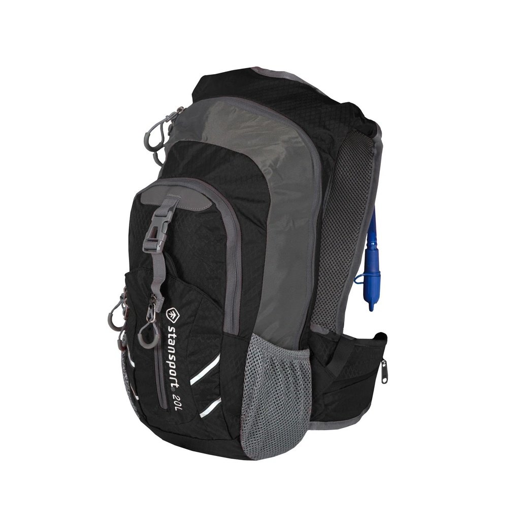 STANSPORT MOCHILA 20L CON SIST.HIDRATACION 2L (OLIVO)