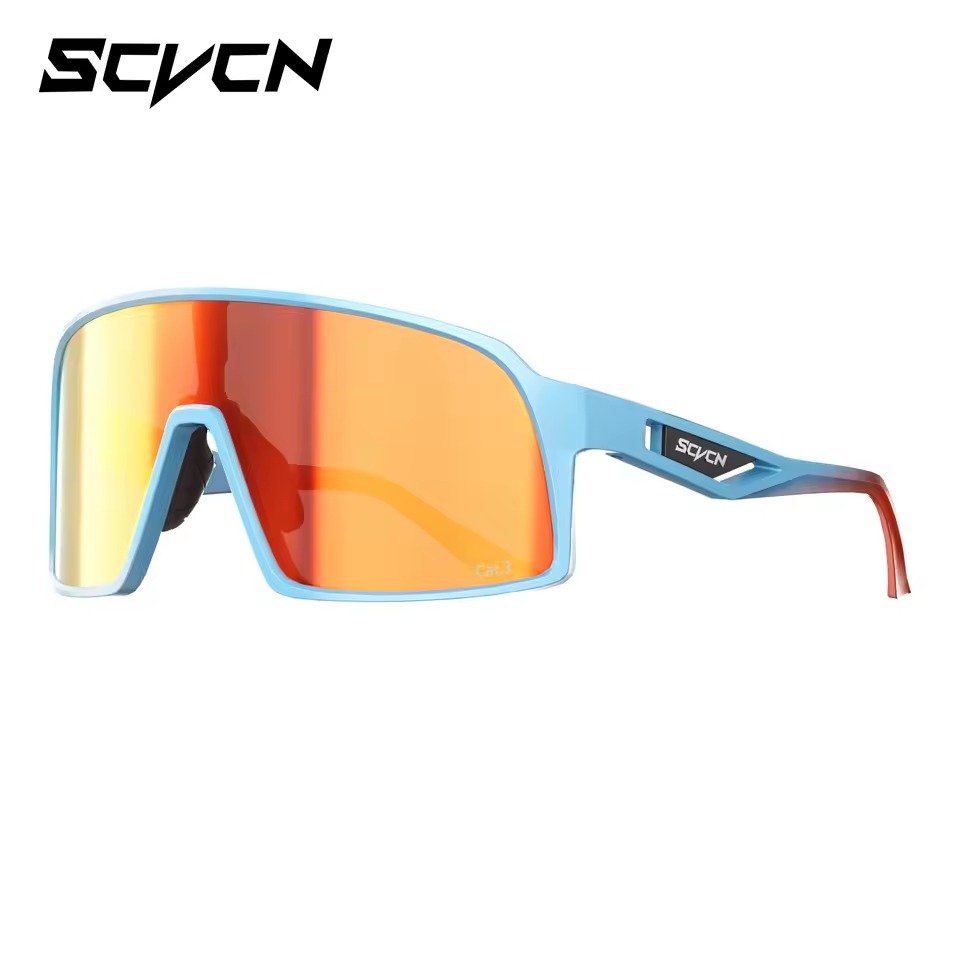 SCVCN LENTES POLARIZADOS & UV400 (CELESTE/AMARILLO)