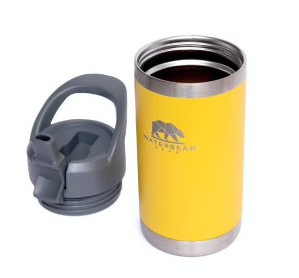WATERBEAR GEAR TERMO TERMICO 14 OZ 12 HORAS I.C.E (AMARILLO)