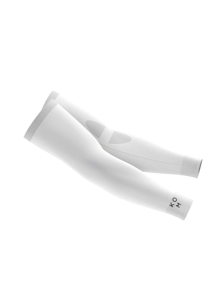 KOM MANGAS MICROFIBRA (BLANCO, L/XL.)
