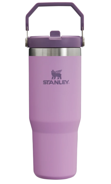 STANLEY - 30 OZ. ICEFLOW TUMBLER CON AGARRADOR (LILA)