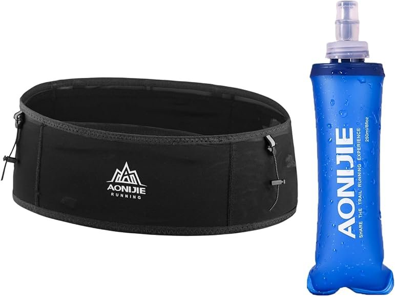 AONIJIE CINTURON DEPORTIVO (W938S) (NEGRO, S/M)