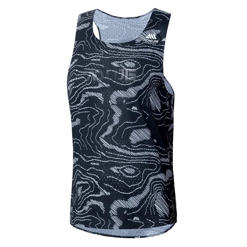 AONIJIE CAMISETA SIN MANGA PARA CABALLERO (FM5188) (L)