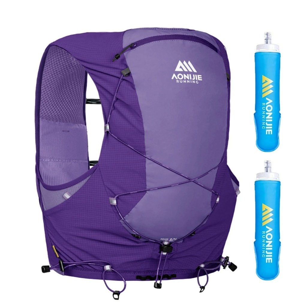 AONIJIE CHALECO DE HIDRATACION MB 12LITROS MORADO (L)
