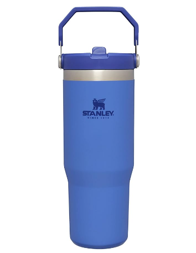 STANLEY - 30 OZ. ICEFLOW TUMBLER CON AGARRADOR (AZUL)