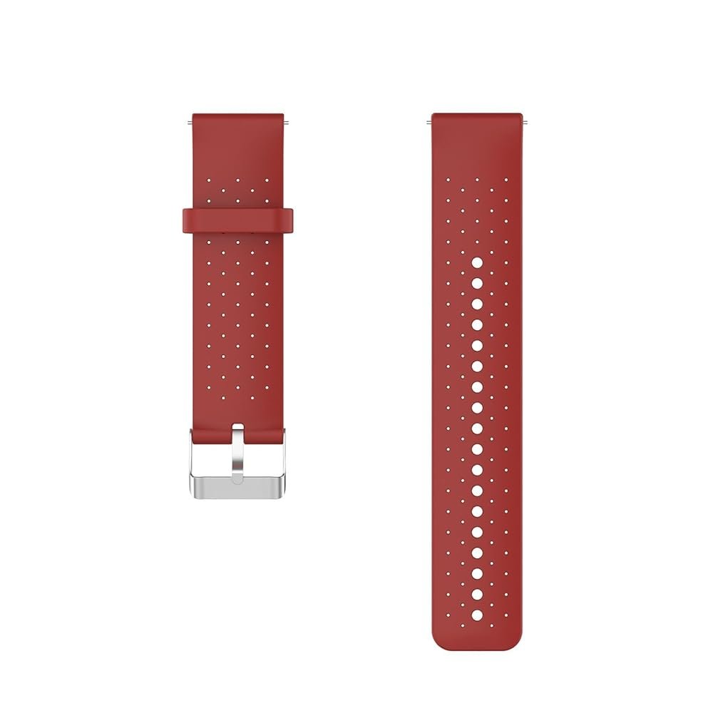 CORREA DE SILICONA DE 22MM PARA RELOJES COROS (MAROON)