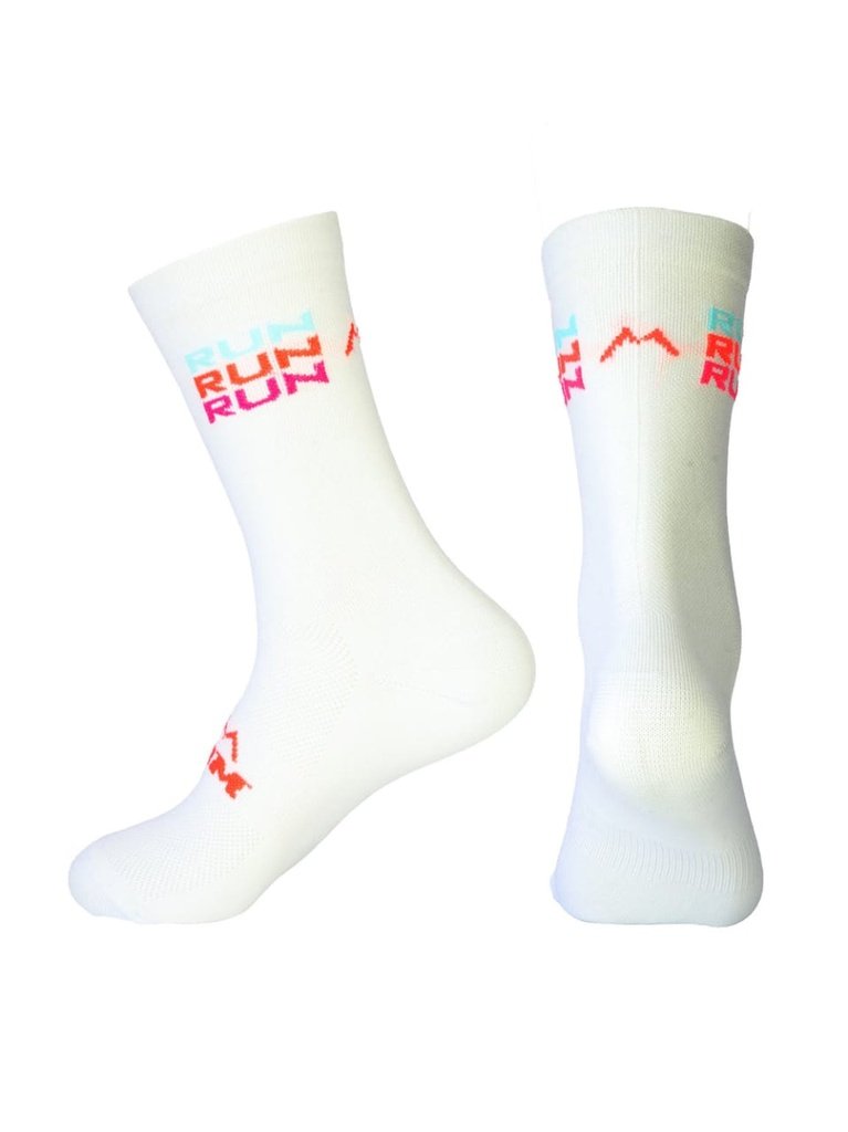 KOM CALCETINES DEPORTIVOS (COLORES VARIADOS) (BLANCO FOSFORESCENTE, 34-38)