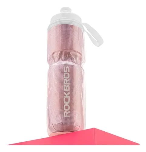 ROCKBROS BOTELLA RIGIDA PARA CICLISMO 24 oz (ROSA)