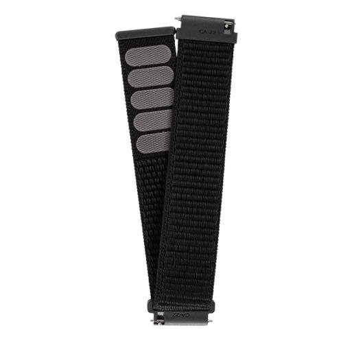 CORREA DE NAILON DE 22MM PARA RELOJES COROS (BLACK)