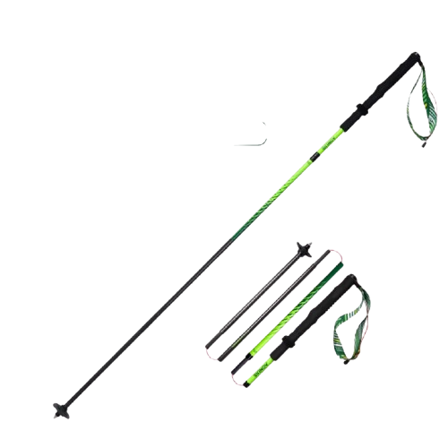 AONIJIE BASTON DE TREKKING PLEGABLES LIGEROS PARA SENDERISMO MONTAÑISMO (E4204) (110CM)