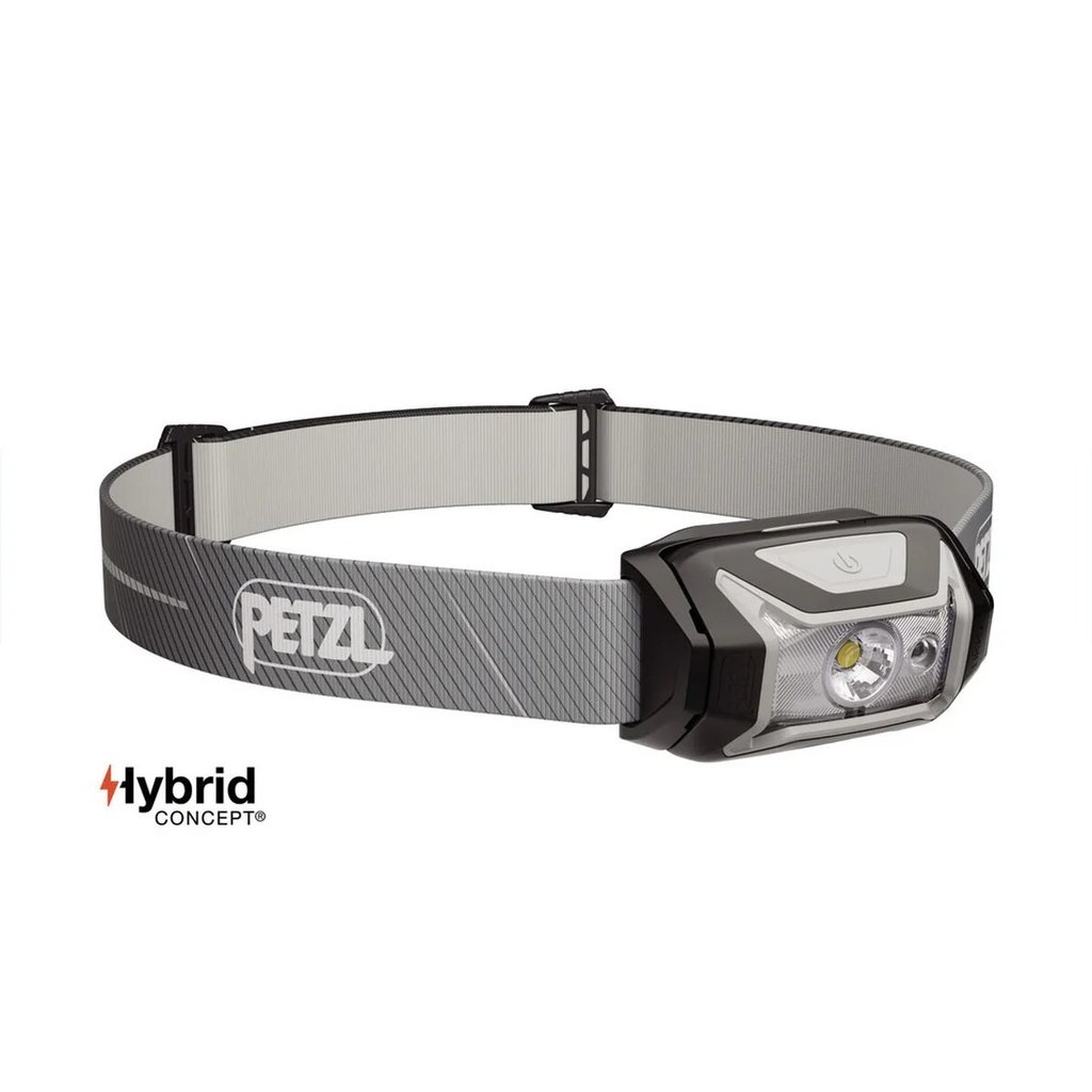 PETZL TIKKA LINTERNA FRONTAL CORE 350 LUMENES (GRIS)