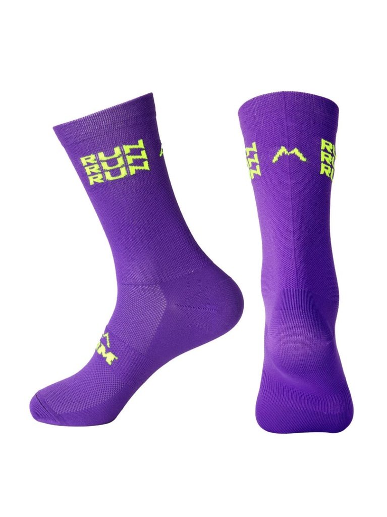 KOM CALCETINES DEPORTIVOS (COLORES VARIADOS) (MORADO, 34-38)