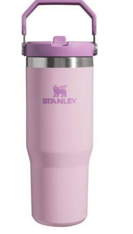 STANLEY - 30 OZ. ICEFLOW TUMBLER CON AGARRADOR (ROSA)
