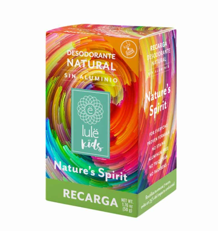 LULE CARE REGARGA DE DESODORANTE NATURAL LIBRE DE ALUMINIO (NATUR`ES SPIRIT)