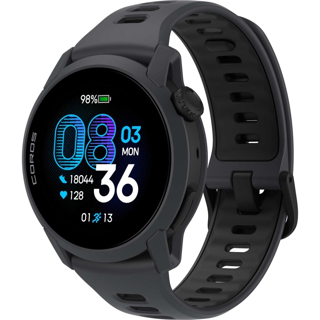 COROS PACE 4 MULTIDEPORTE GPS CON CORREA DE SILICONA (NEGRO)